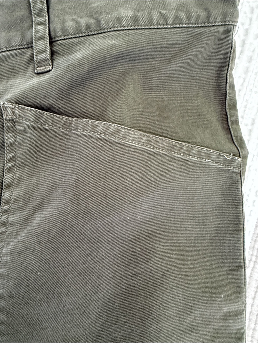NILI LOTAN Shon Cotton Twill Barrel-Leg Size 6 Camo Olive Green color - Picture 11 of 12